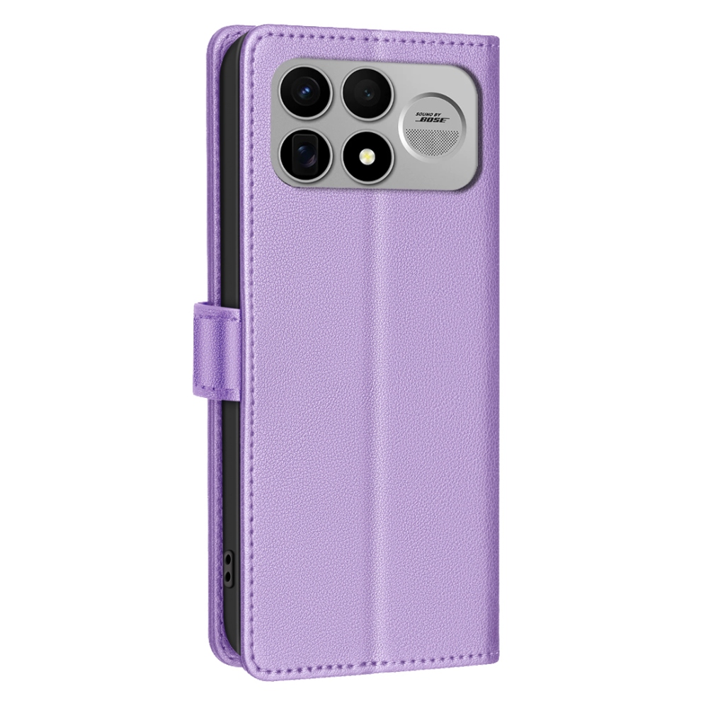 BINFEN knížkové pouzdro na Xiaomi Poco F9 Ultra/F8 Ultra 5G - fialové