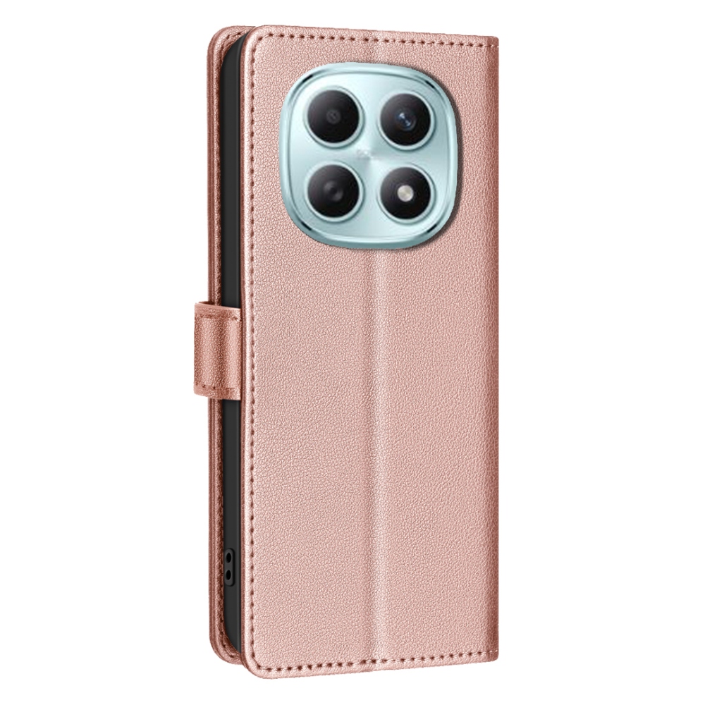 BINFEN knížkové pouzdro na Xiaomi Poco M8 5G/Redmi Note 15 5G/Note 15 4G - růžovozlaté