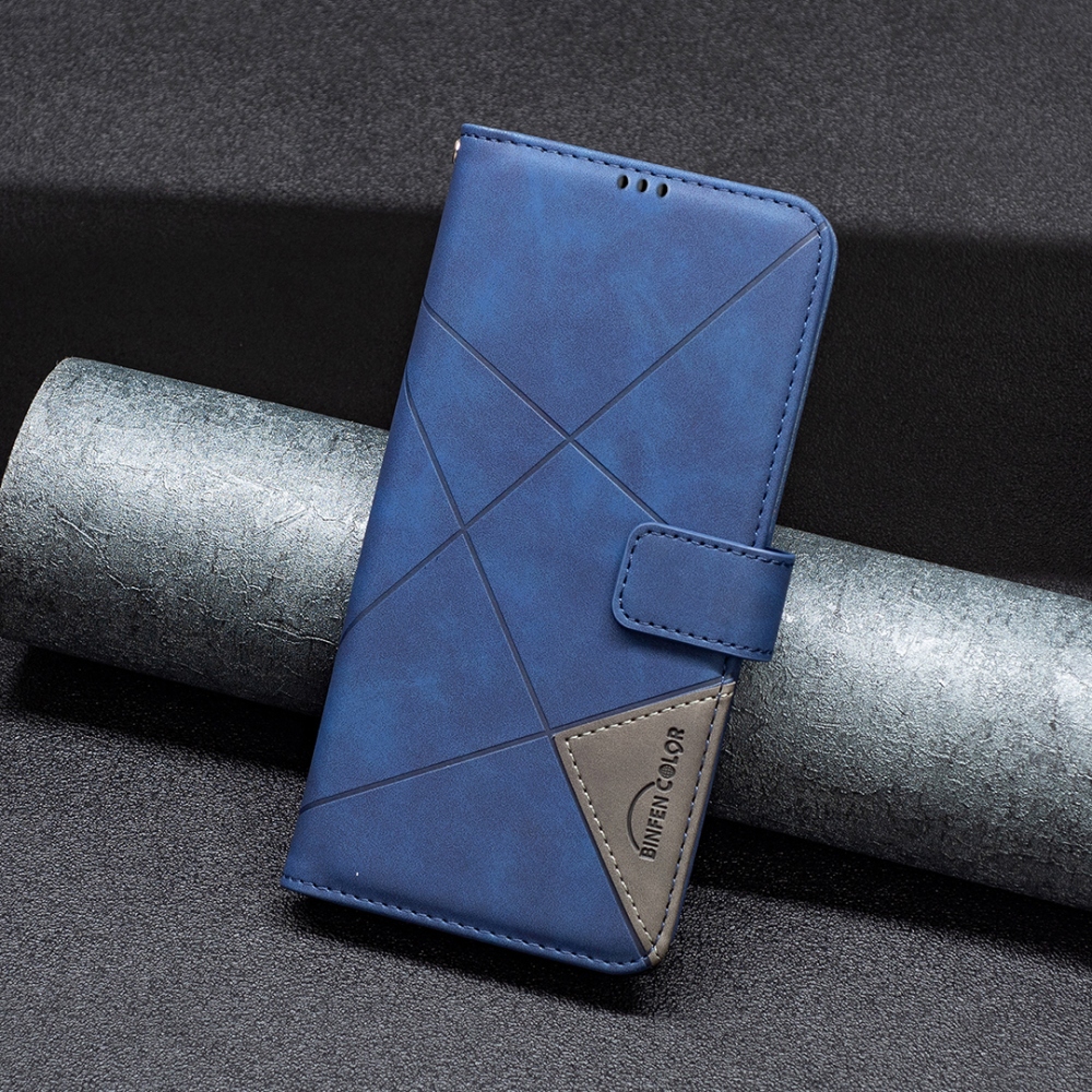 BINFEN knížkové pouzdro na Xiaomi Redmi 17 4G/5G - modré