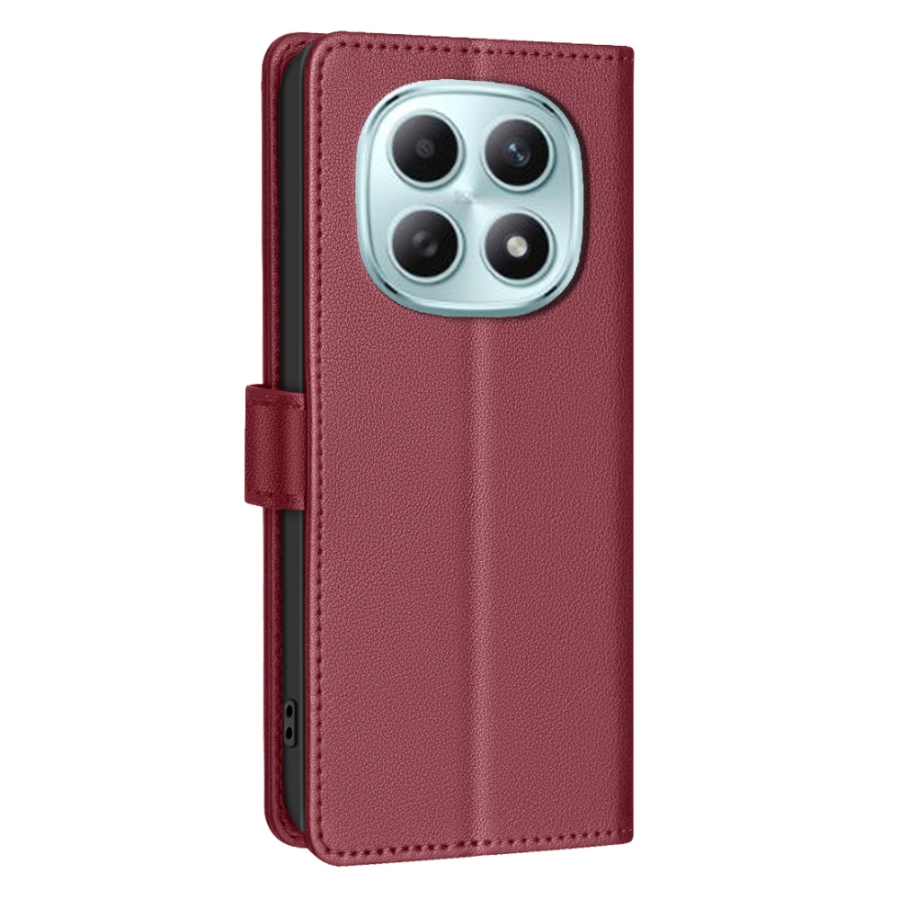 BINFEN knížkové pouzdro na Xiaomi Redmi Note 15 Pro 4G - červené