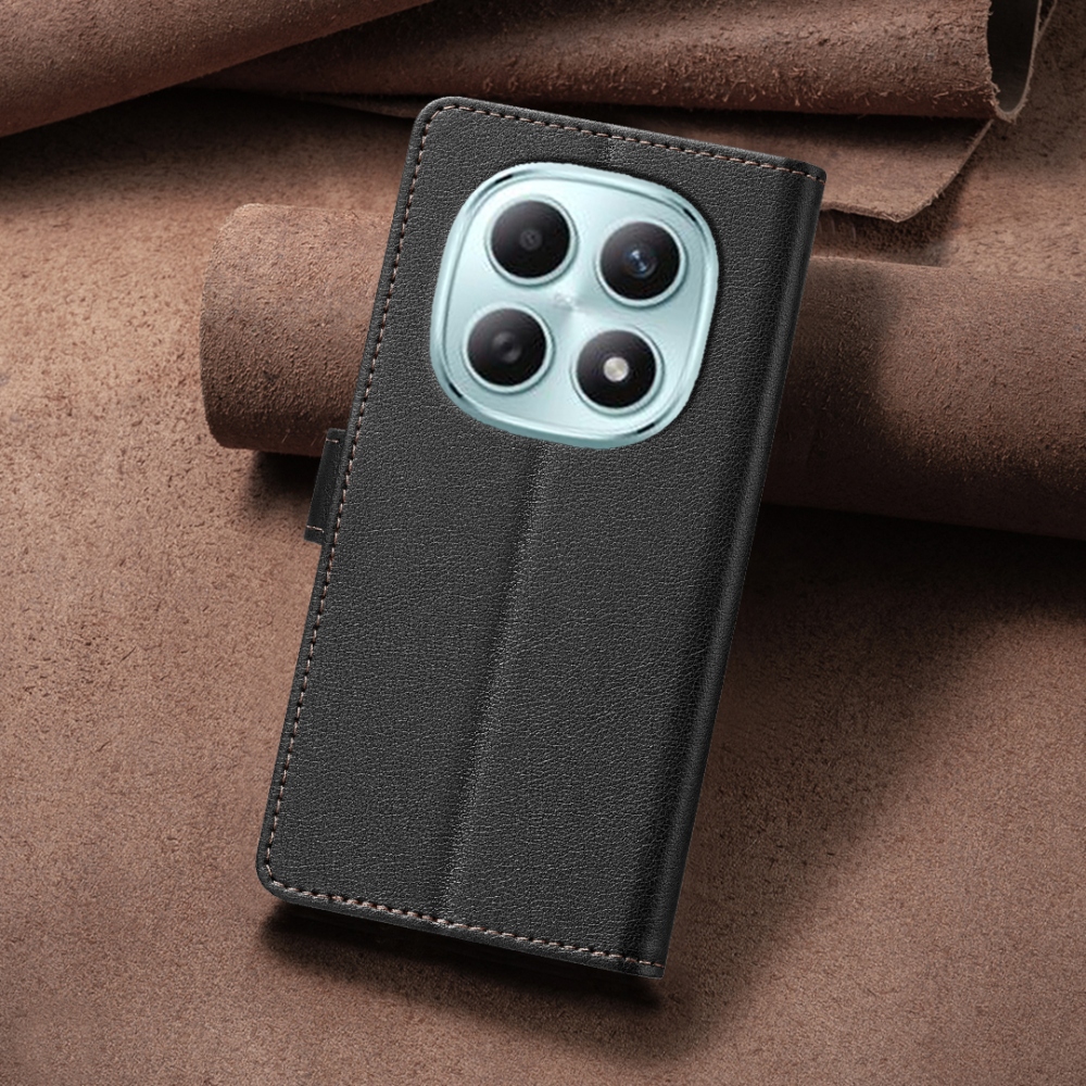 BINFEN knížkové pouzdro na Xiaomi Redmi Note 15 Pro+ 5G - černé