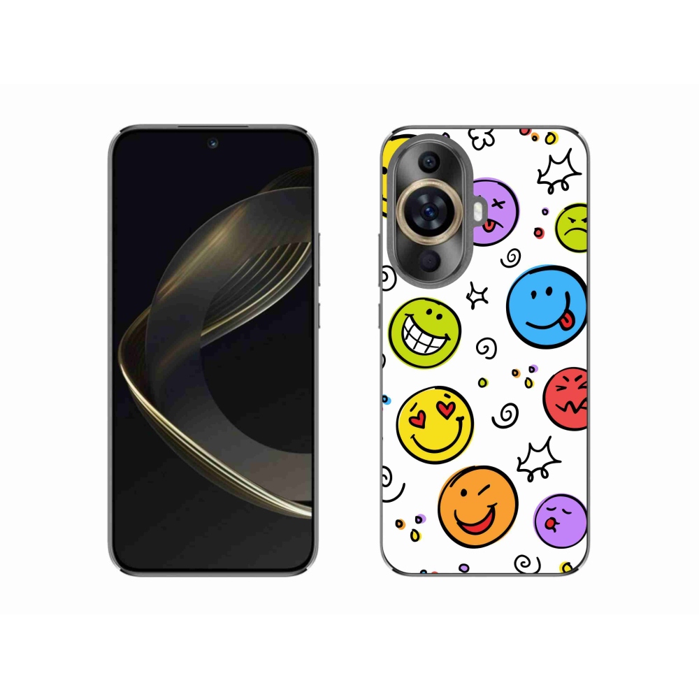 Gelový kryt mmCase na Huawei Nova 11 - smajlíci