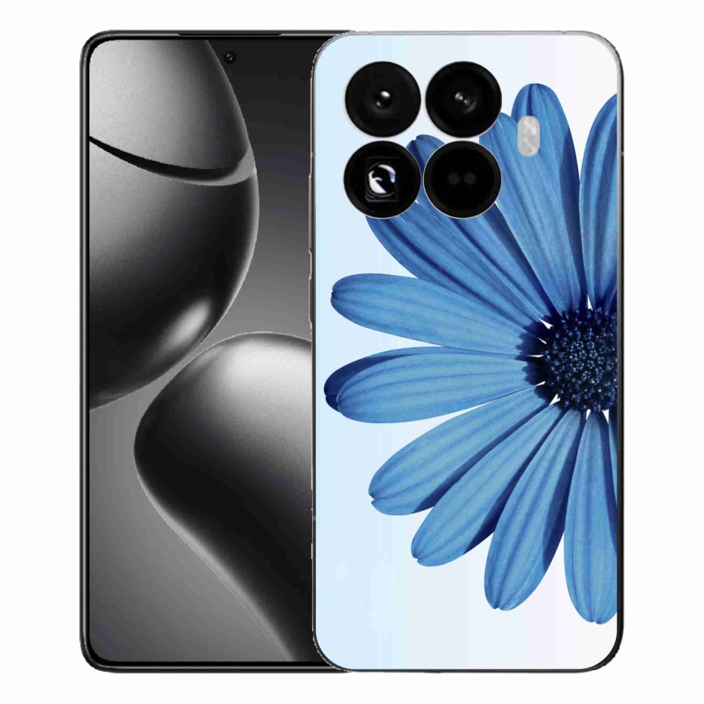 Gelový kryt mmCase na Xiaomi 15T Pro - modrá kopretina