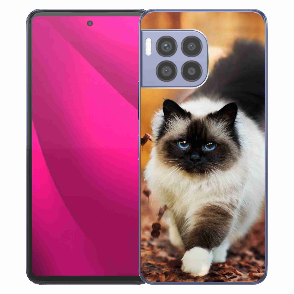 Gelový kryt mmCase na T-Mobile T Phone 2 Pro - kočka