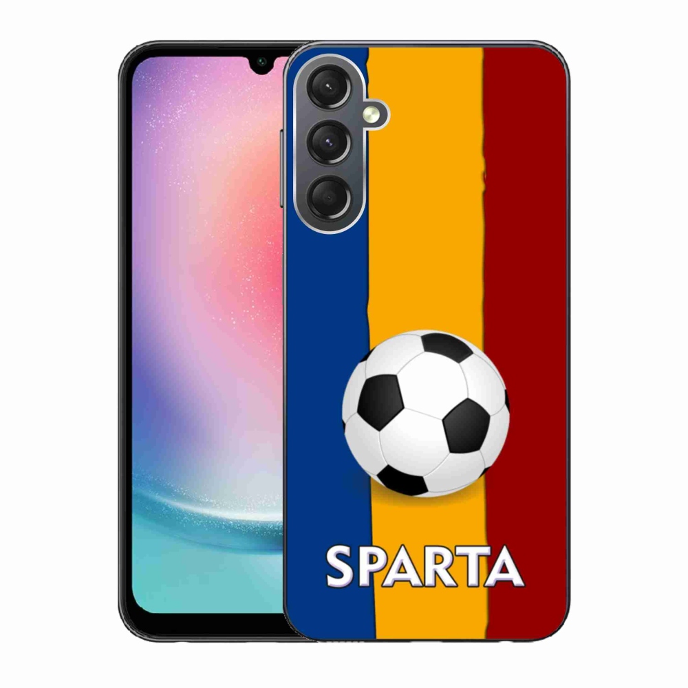 Gelový kryt mmCase na Samsung Galaxy A24 - fotbal 1