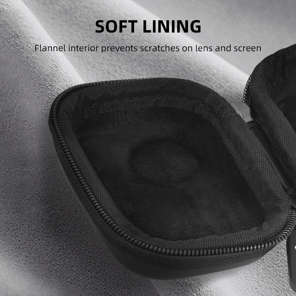 FLYMILE ochranné úložné pouzdro pro Insta360 GO Ultra s karabinou