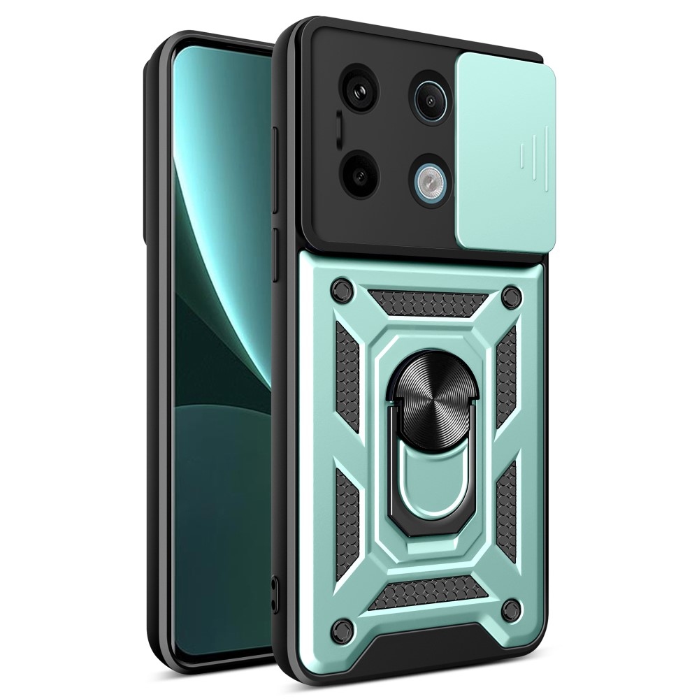 Slide odolný kryt na Xiaomi Redmi Note 13 Pro 5G/Poco X6 5G - zelený