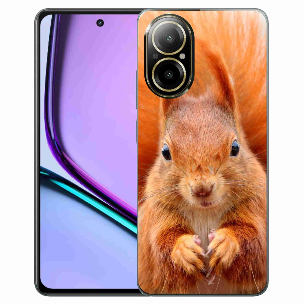 Gelový kryt mmCase na Realme C67 - veverka