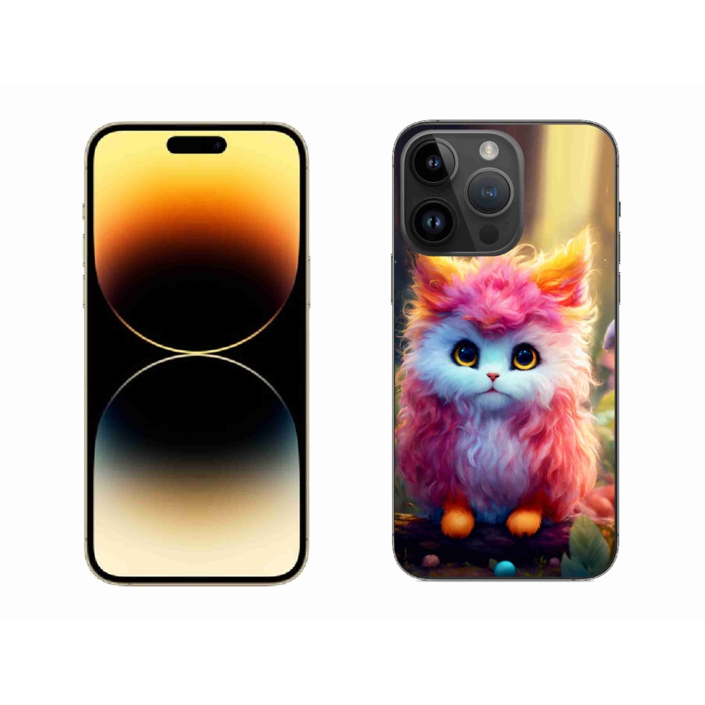 Gelový kryt mmCase na iPhone 14 Pro Max - roztomilé kotě 5
