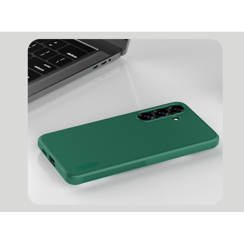 Nillkin Super Frosted PRO Zadní Kryt pro Samsung Galaxy S25+ Dark Green