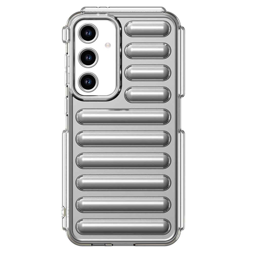 Capsule odolný gelový obal na Samsung Galaxy S24 FE - průhledný