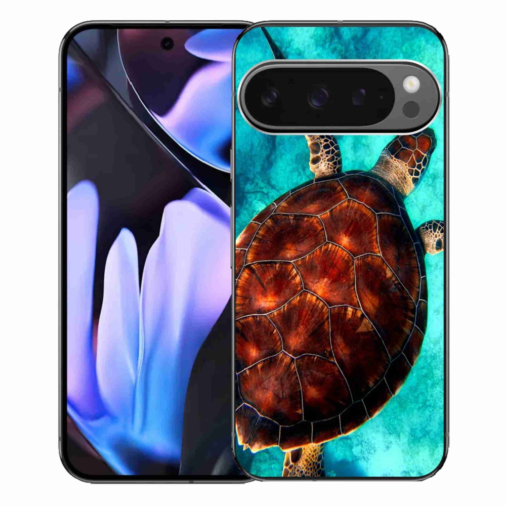 Gelový kryt mmCase na Google Pixel 9 Pro XL - želva