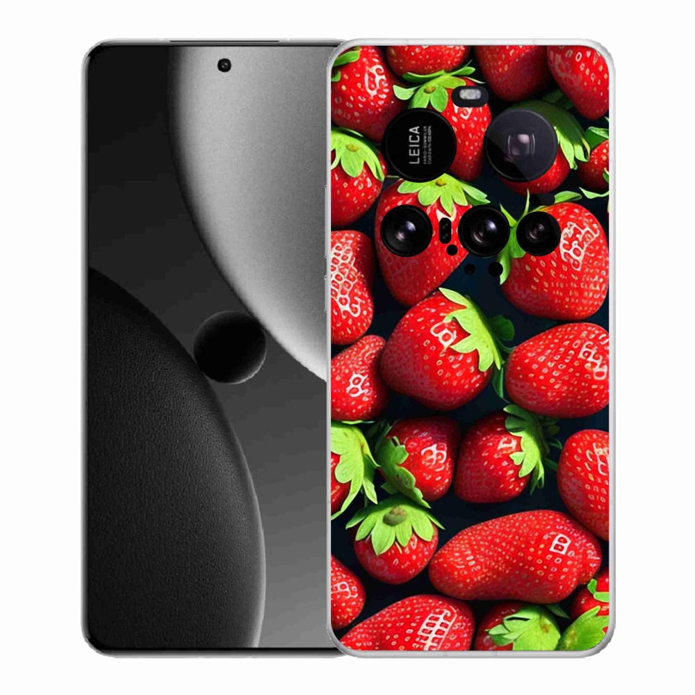 Gelový kryt mmCase na Xiaomi 15 Ultra - jahody