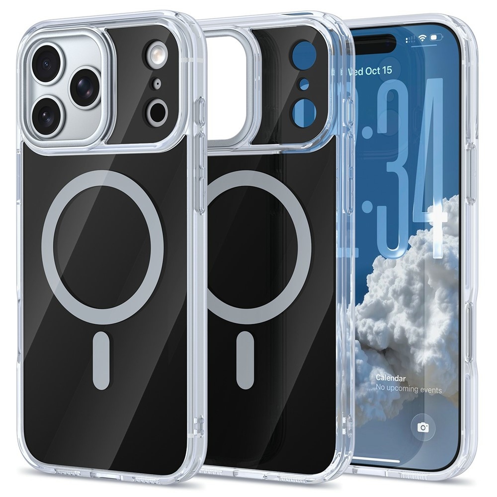 Bleeze gelový obal s pevnými zády a MagSafe na iPhone 18 Pro Max/17 Pro Max - černý