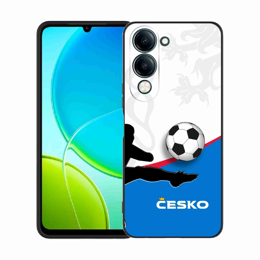 Gelový kryt mmCase na Vivo Y29s 5G - fotbal Česko 3
