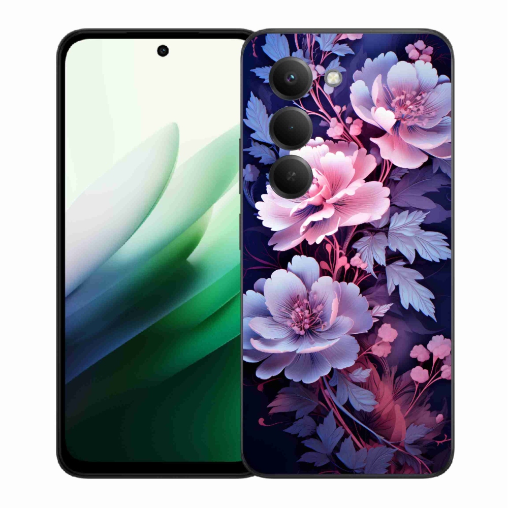 Gelový kryt mmCase na Xiaomi Redmi 15 5G (169mm) - květiny 11