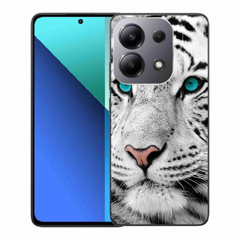 Gelový kryt mmCase na Xiaomi Redmi Note 13 - bílý tygr
