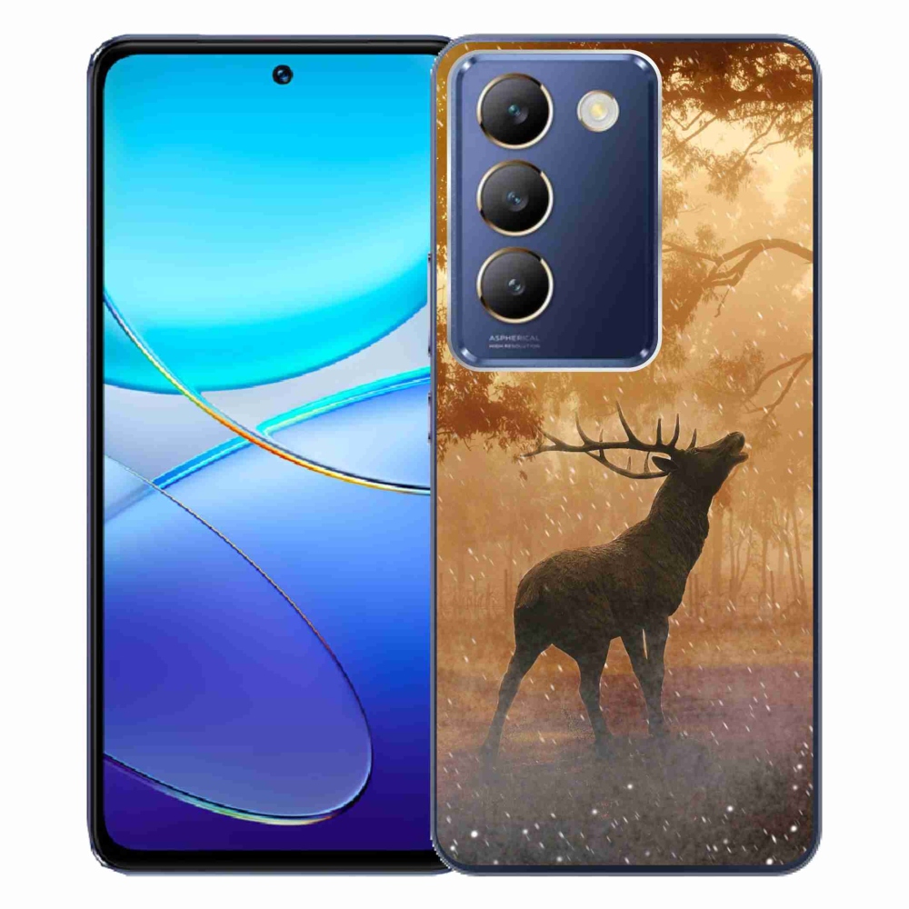 Gelový kryt mmCase na Vivo V40 SE 4G/5G - jelen v říji