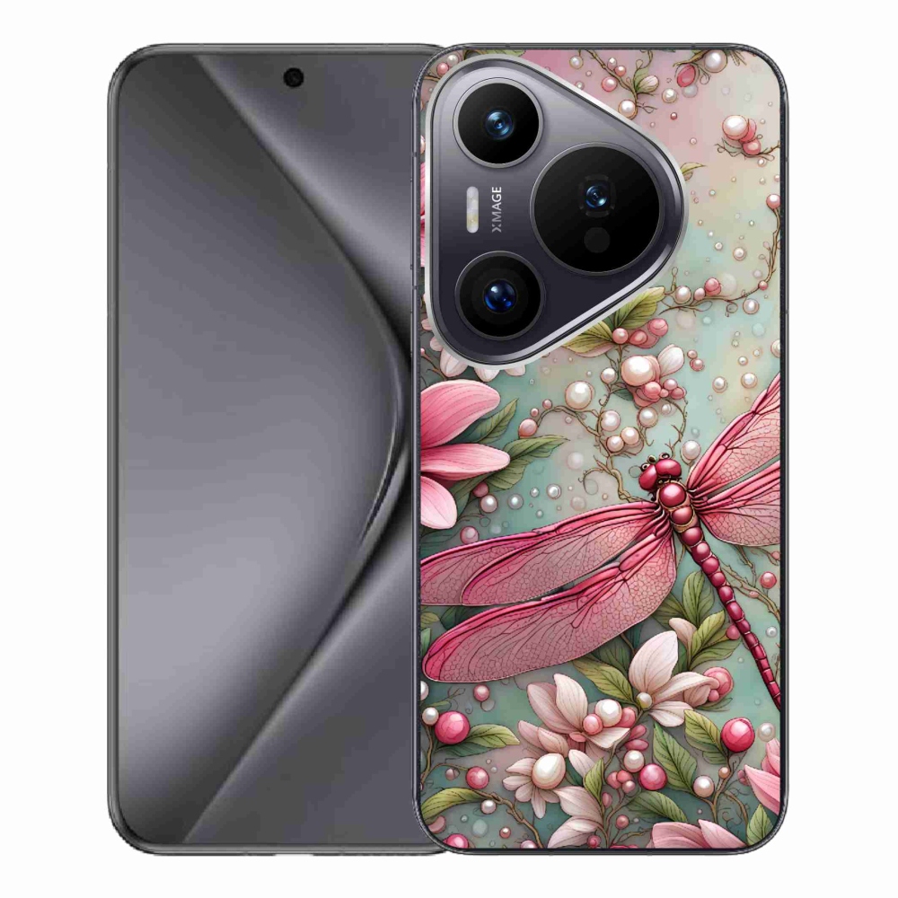 Gelový kryt mmCase na Huawei Pura 70 Pro - vážka