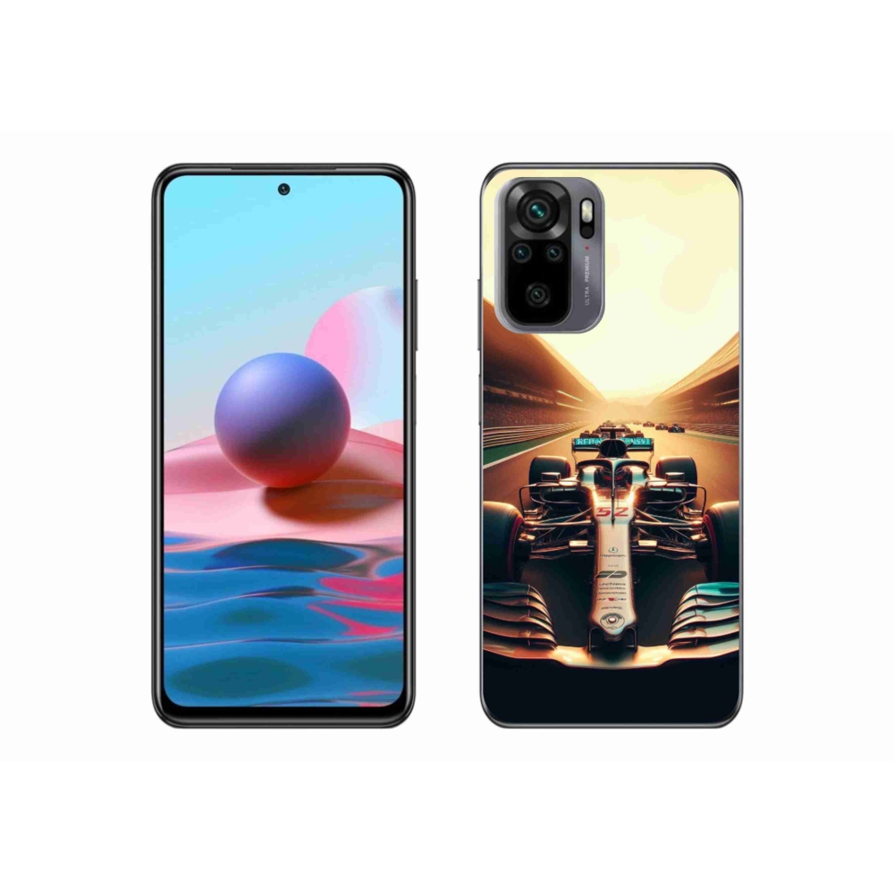 Gelový kryt mmCase na Xiaomi Redmi Note 10S - formule 1