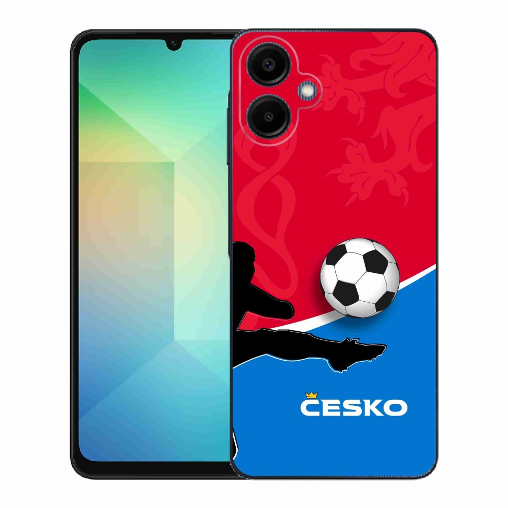 Gelový kryt mmCase na Samsung Galaxy A06 4G - fotbal Česko 2