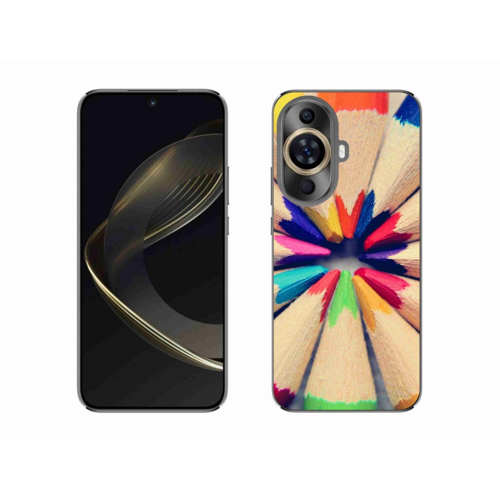Gelový kryt mmCase na Huawei Nova 11 - pastelky 