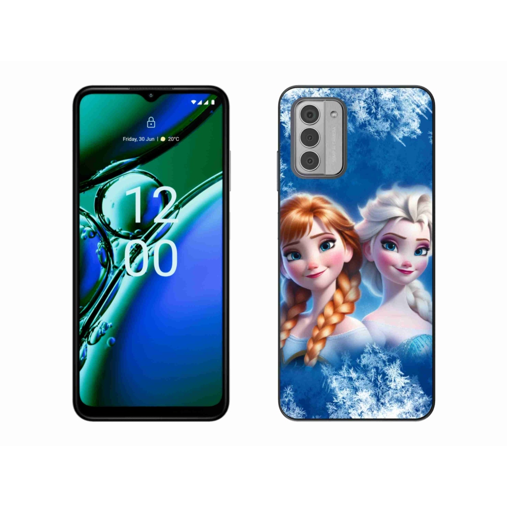 Gelový kryt mmCase na Nokia G42 - ledové království 2