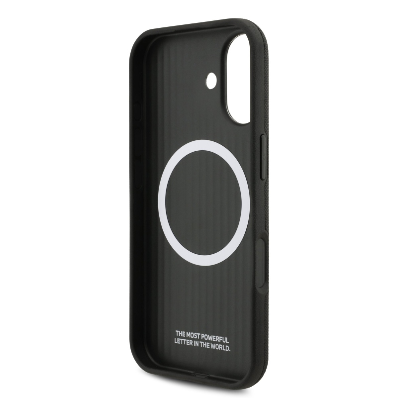 BMW M FW Metal Logo Zadní Kryt pro iPhone 17 Black