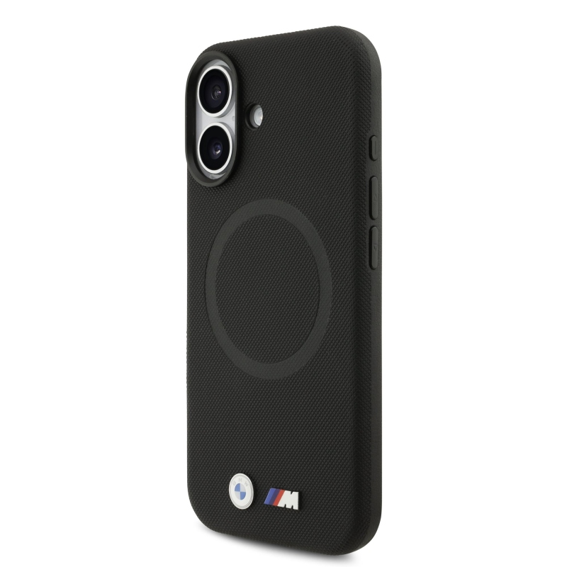 BMW M FW Metal Logo Zadní Kryt pro iPhone 17 Black