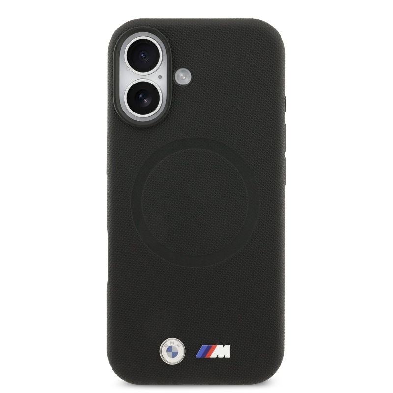 BMW M FW Metal Logo Zadní Kryt pro iPhone 17 Black