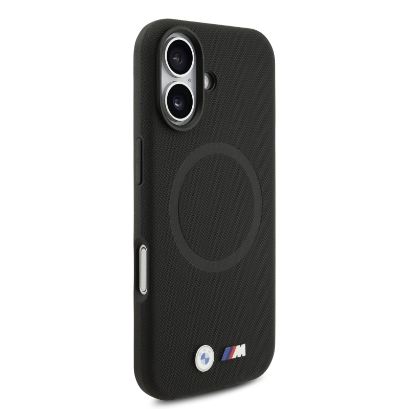 BMW M FW Metal Logo Zadní Kryt pro iPhone 17 Black