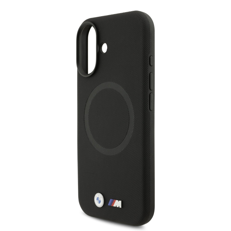 BMW M FW Metal Logo Zadní Kryt pro iPhone 17 Black