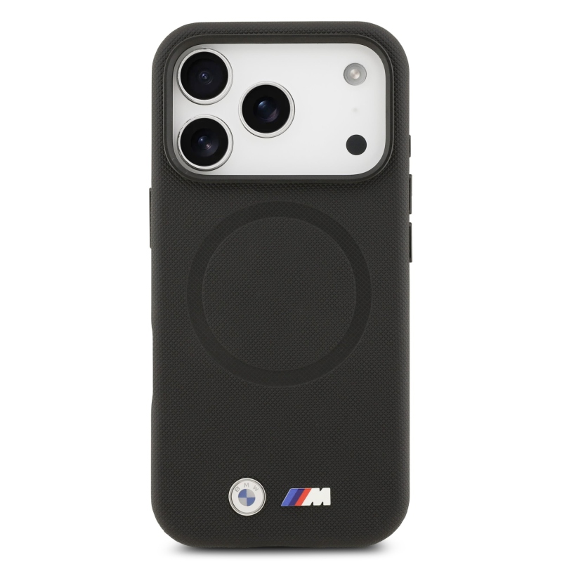 BMW M FW Metal Logo Zadní Kryt pro iPhone 17 Pro Black