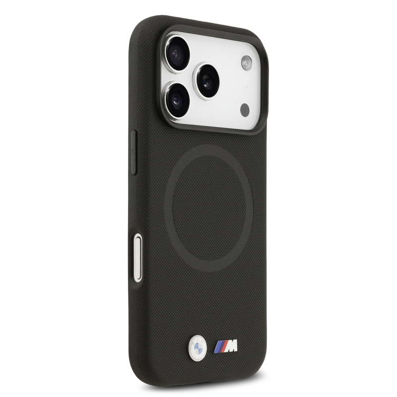 BMW M FW Metal Logo Zadní Kryt pro iPhone 17 Pro Black