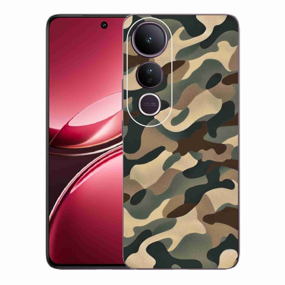 Gelový kryt mmCase na Vivo V50 Lite 4G/5G - maskáčový vzor 11