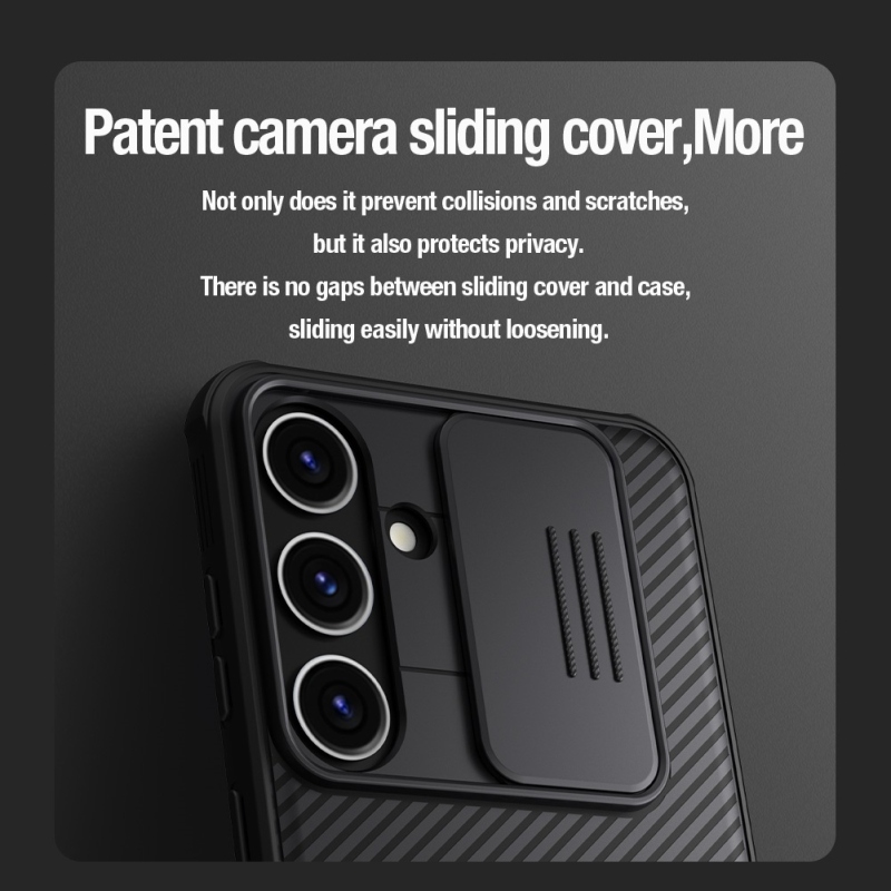 Nillkin CamShield PRO Magnetic Zadní Kryt pro Samsung Galaxy S24+ Black