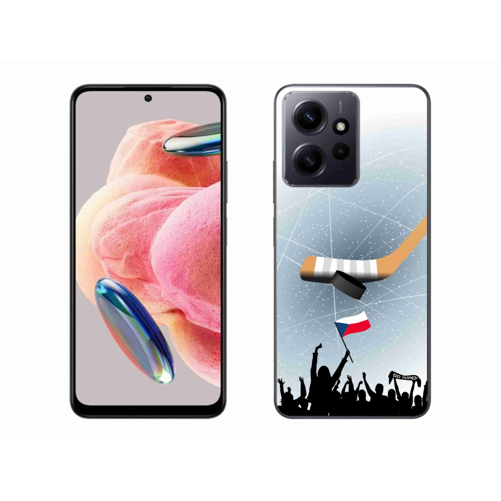 Gelový kryt mmCase na Xiaomi Redmi Note 12 4G - fanoušci hokeje