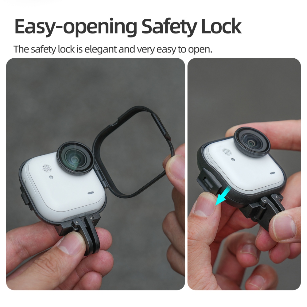 Sunnylife skládací montážní adaptér pro Insta360 GO Ultra