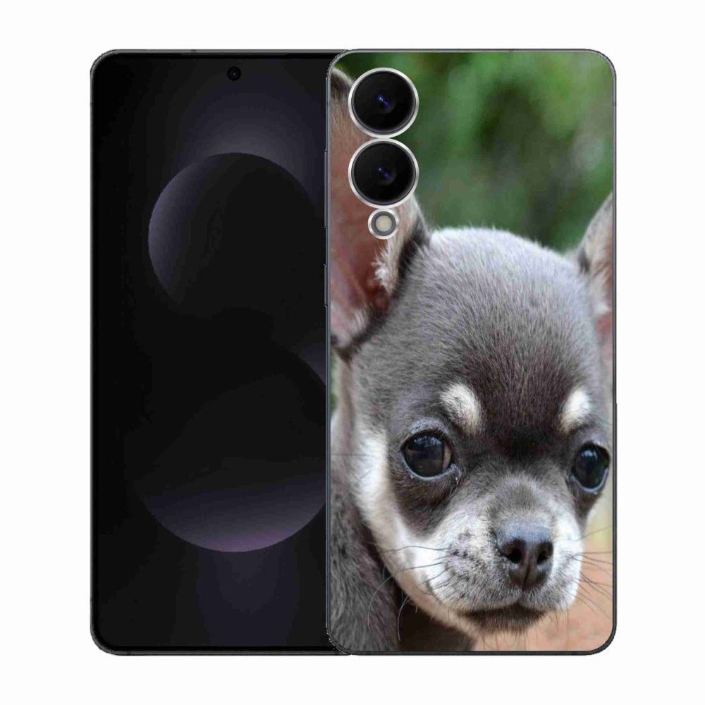 Gelový kryt mmCase na Samsung Galaxy S25 Edge - čivava