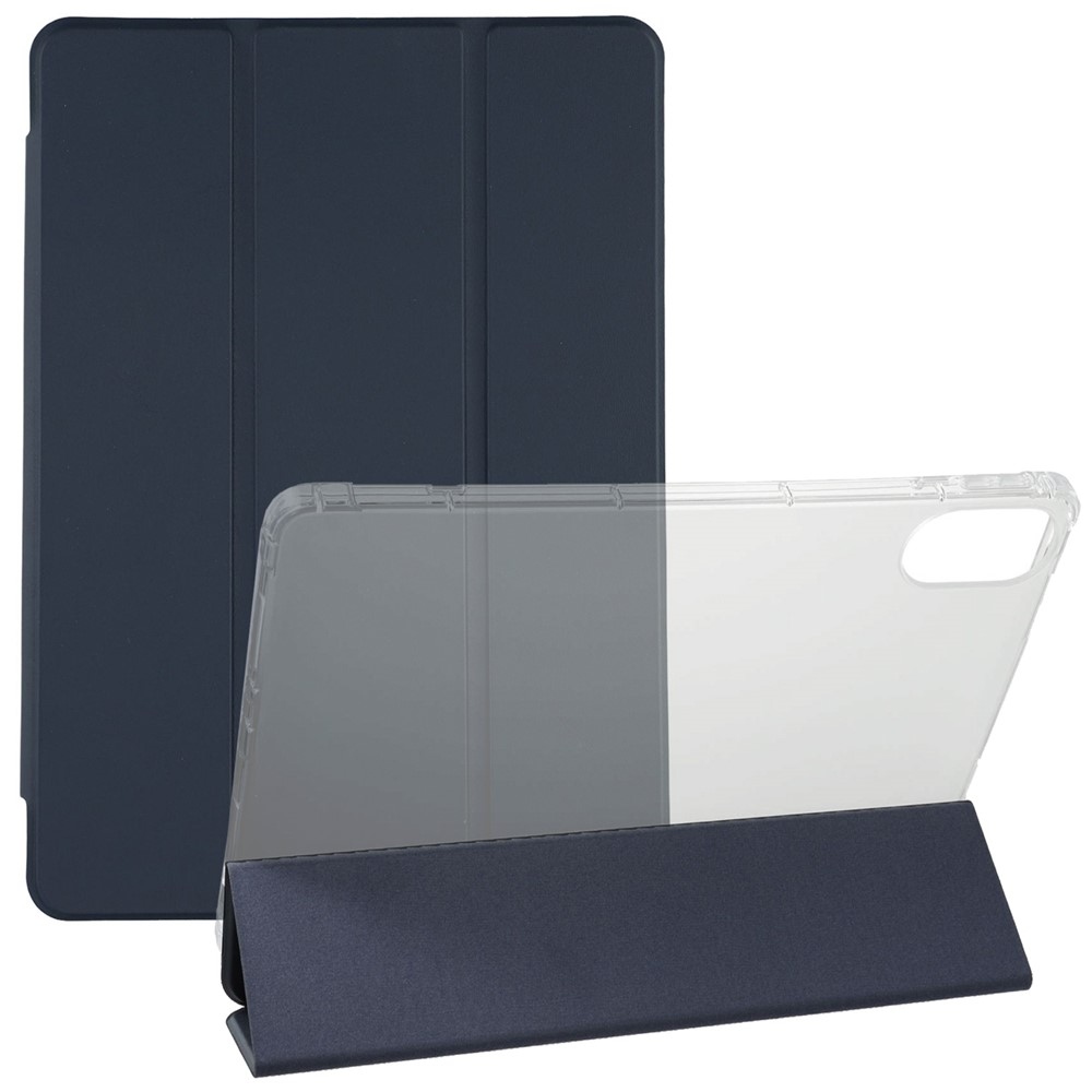Tri-Fold chytré skládací pouzdro na tablet Xiaomi Redmi Pad 2 - tmavěmodré