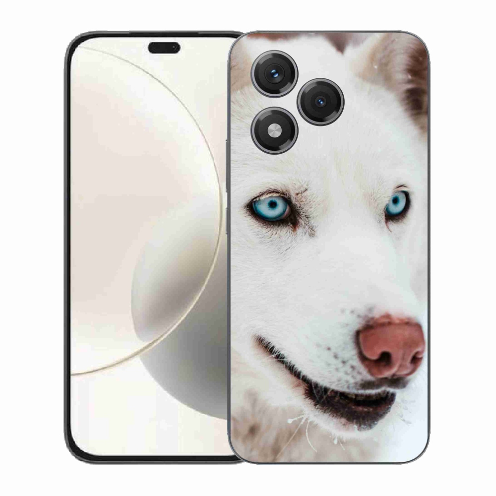Gelový kryt mmCase na Honor 400 Lite - psí pohled