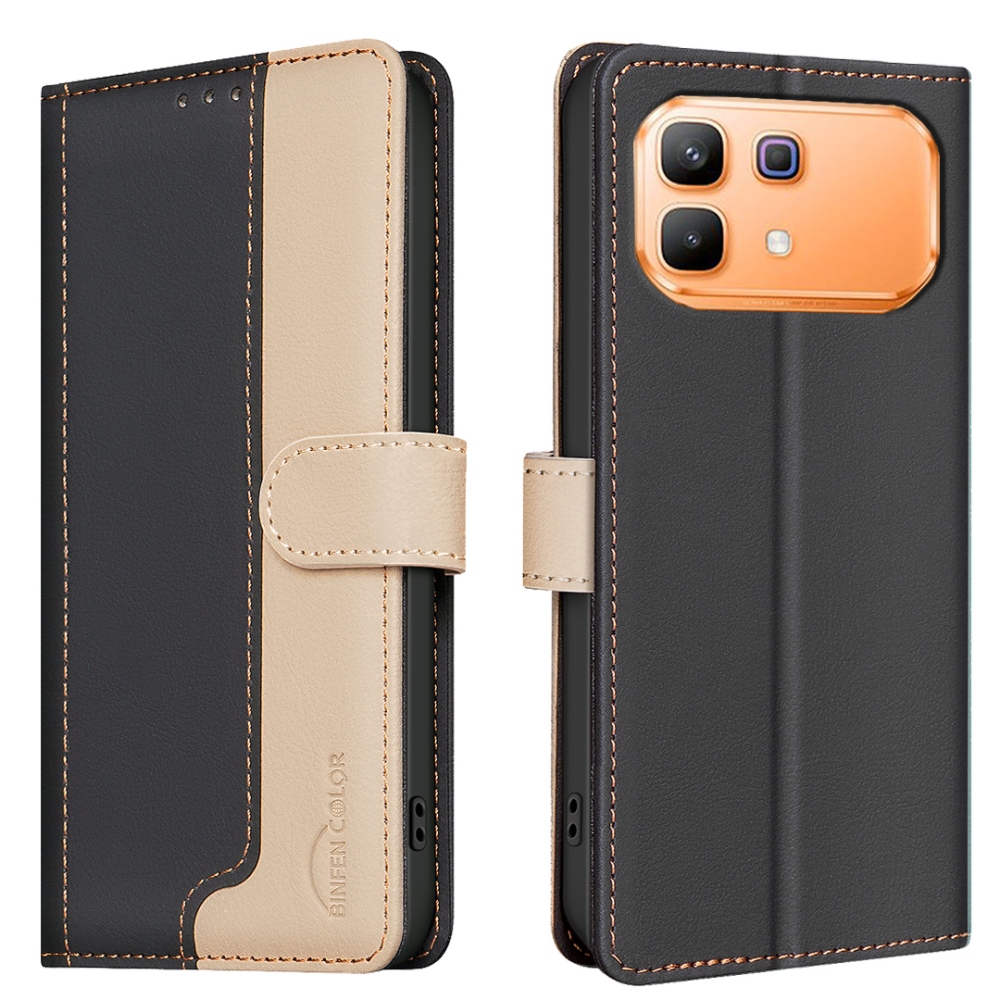 BNF DUO knížkové pouzdro na Infinix Note 60 5G/Note 60 Pro 5G - černé