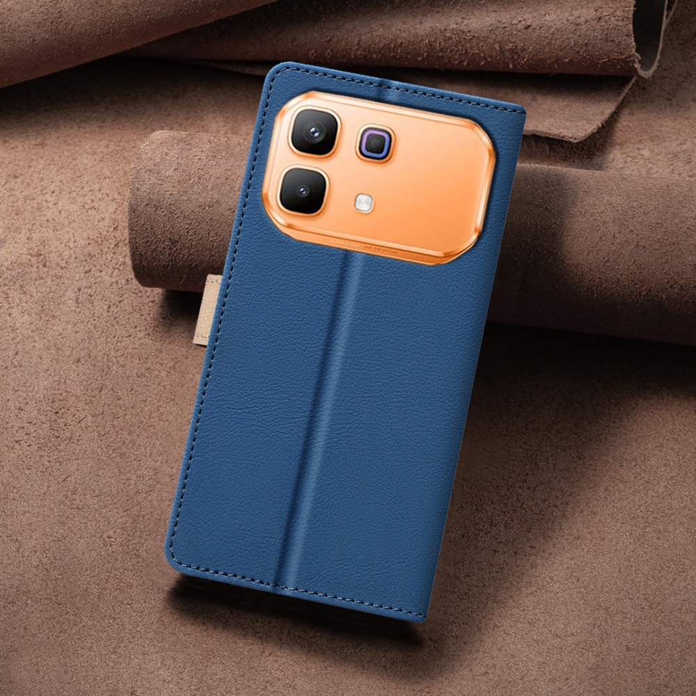 BNF DUO knížkové pouzdro na Infinix Note 60 5G/Note 60 Pro 5G - modré