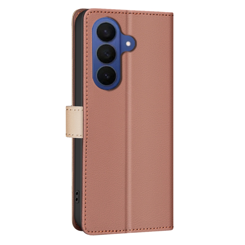 BNF DUO knížkové pouzdro na Samsung Galaxy S26 FE - hnědé