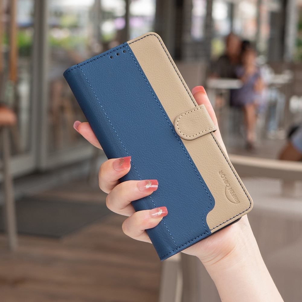 BNF DUO knížkové pouzdro na Samsung Galaxy S26 FE - modré