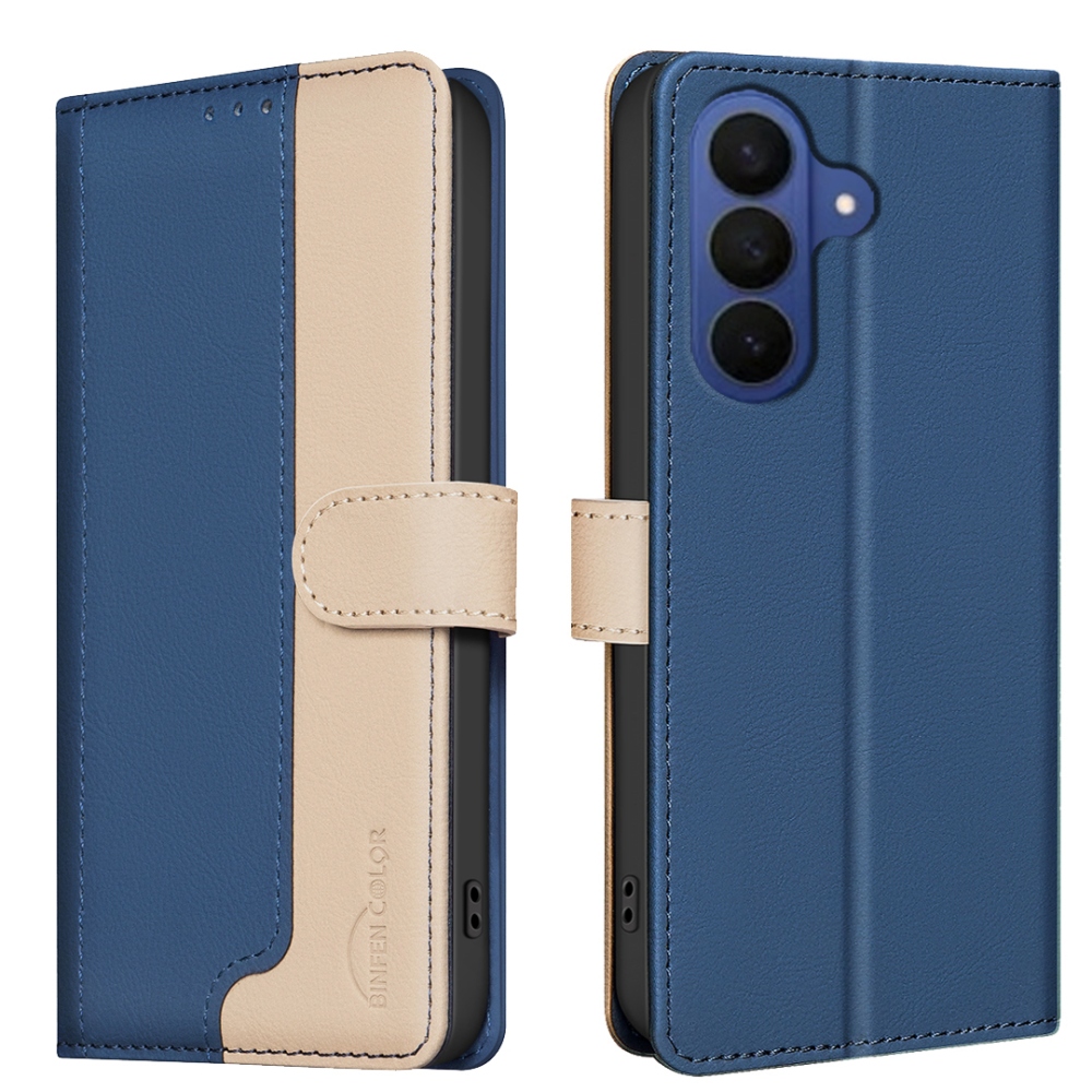 BNF DUO knížkové pouzdro na Samsung Galaxy S26 FE - modré