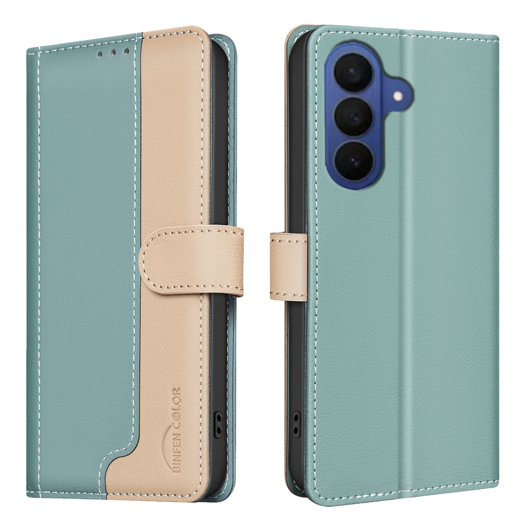 BNF DUO knížkové pouzdro na Samsung Galaxy S26 FE - zelené