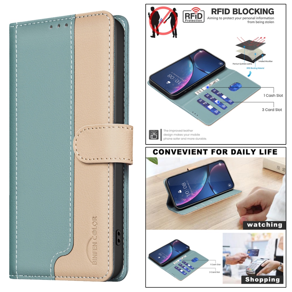 BNF DUO knížkové pouzdro na Samsung Galaxy S26 FE - zelené