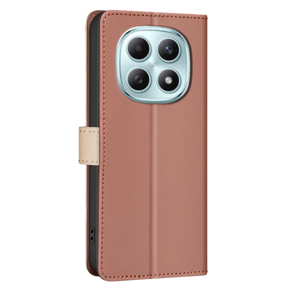 BNF DUO knížkové pouzdro na Xiaomi Poco M8 5G/Redmi Note 15 5G/Note 15 4G - hnědé