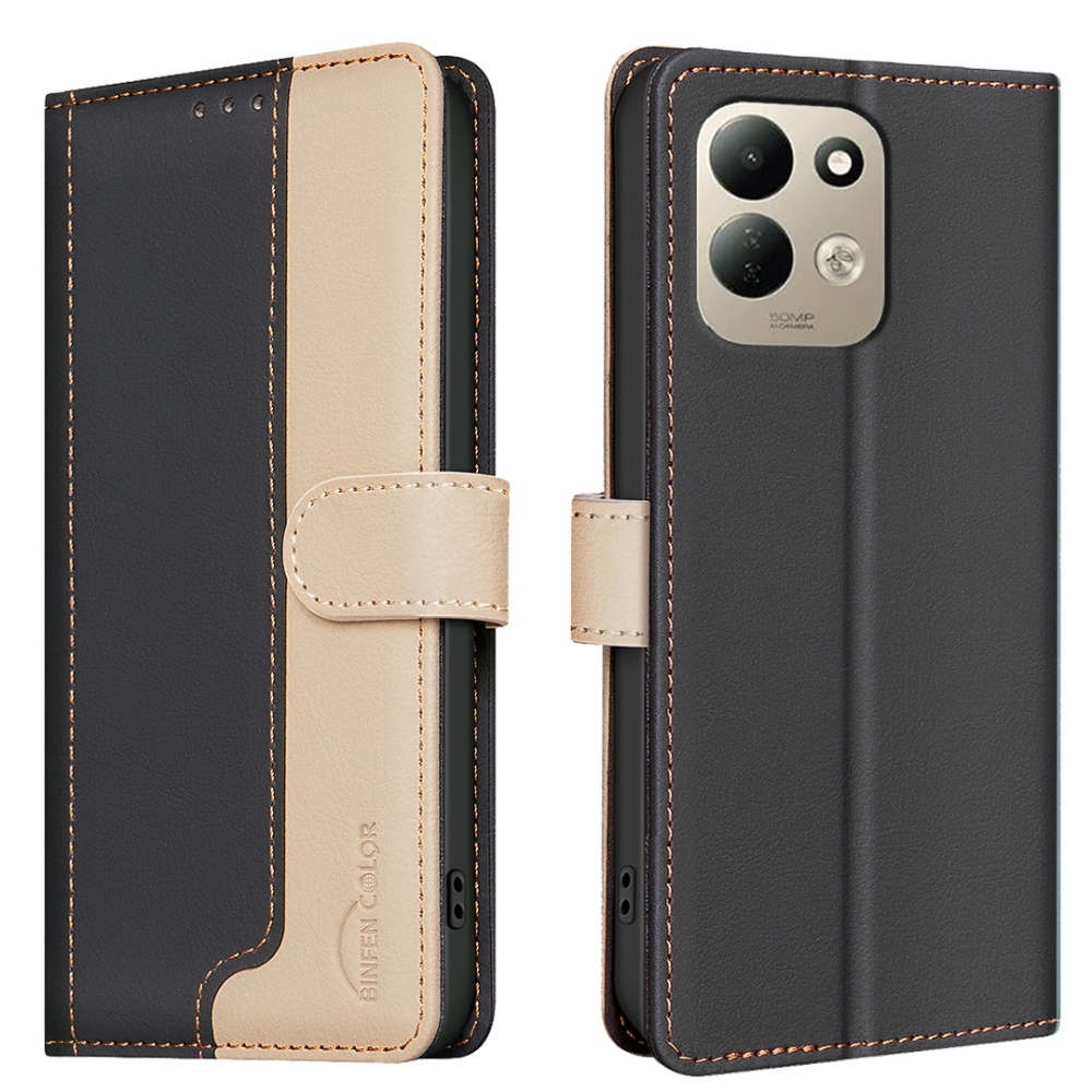 BNF DUO knížkové pouzdro na Xiaomi Redmi 17 4G/5G - černé